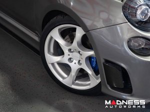 FIAT 500 Custom Wheels by Lorinser - 7.5x17" - Silver Finish